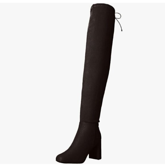Chinese Laundry King Over The Knee Boot Suedette Black Women's US 8 New - Picture 1 of 8